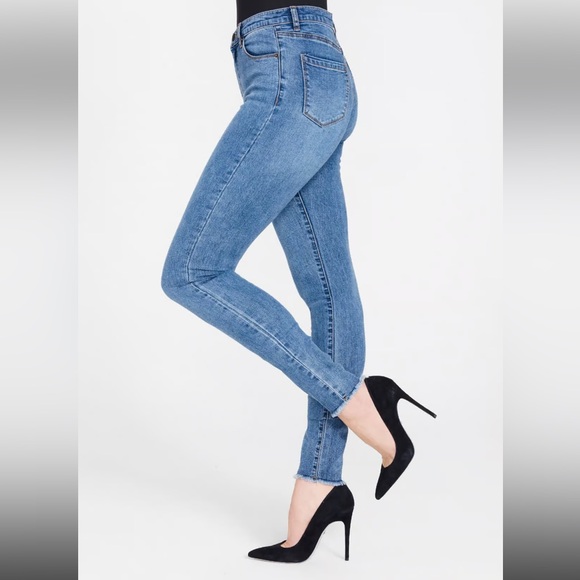 Alloy Apperal Tall And Fierce Skinny Raw Edge Jeans - Picture 3 of 10
